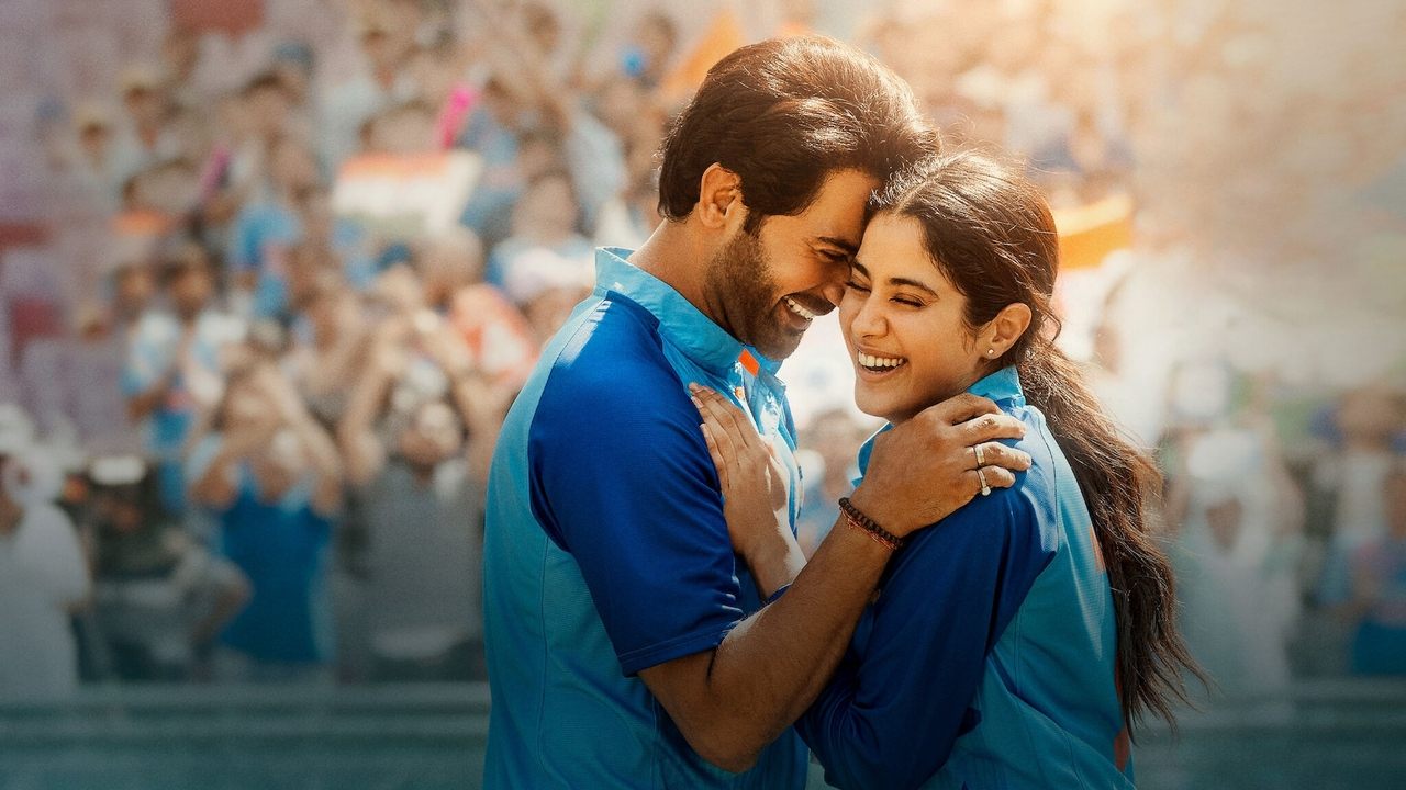 Mr. & Mrs. Mahi movie poster
